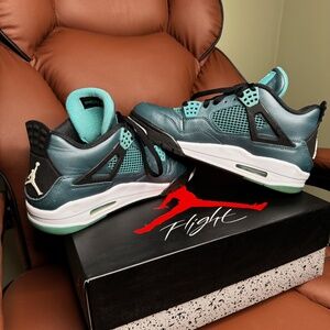 Air Jordan 4 Retro Blue & Navy & Black
